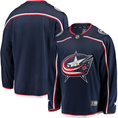 Columbus Blue Jackets Fanatics Breakaway Home Jersey - Navy - NHL