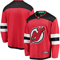 New Jersey Devils Fanatics Breakaway Home Jersey - Red - NHL