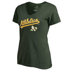 Athletics Women's Team Lockup T-Shirt - MLB
