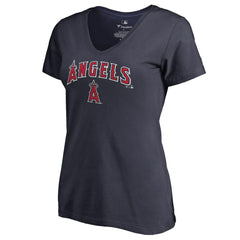 Los Angeles Angels Women's Team Lockup T-Shirt - MLB