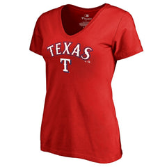 Texas Rangers Women's Team Lockup T-Shirt - MLB