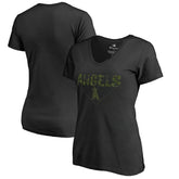 Los Angeles Angels Women's Camo T-Shirt - MLB