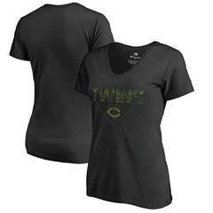 Minnesota Twins Women's Camo T-Shirt - MLB