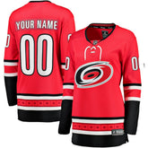 Carolina Hurricanes Fanatics Women's Alternate Breakaway Custom Jersey - Red - NHL