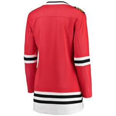 Chicago Blackhawks Fanatics Women's Home Breakaway Jersey - Red - NHL