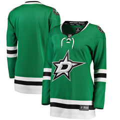 Dallas Stars Fanatics Women's Home Breakaway Jersey - Green - NHL