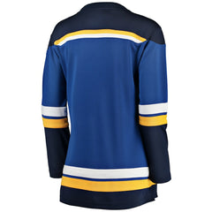 St. Louis Blues Fanatics Women's Home Breakaway Jersey - Blue - NHL