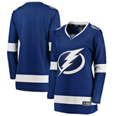 Tampa Bay Lightning Fanatics Women's Home Breakaway Jersey - Blue - NHL