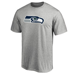 Seattle Seahawks Primary Logo T-Shirt Heathered Gray | NFL