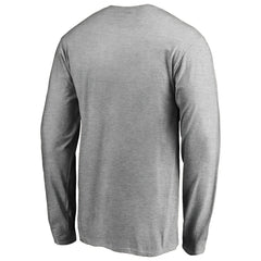 Las Vegas Raiders Primary Logo Long-Sleeve T-Shirt Heathered Gray | NFL
