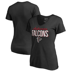 Atlanta Falcons Women's Nostalgia T-Shirt Black | NFL