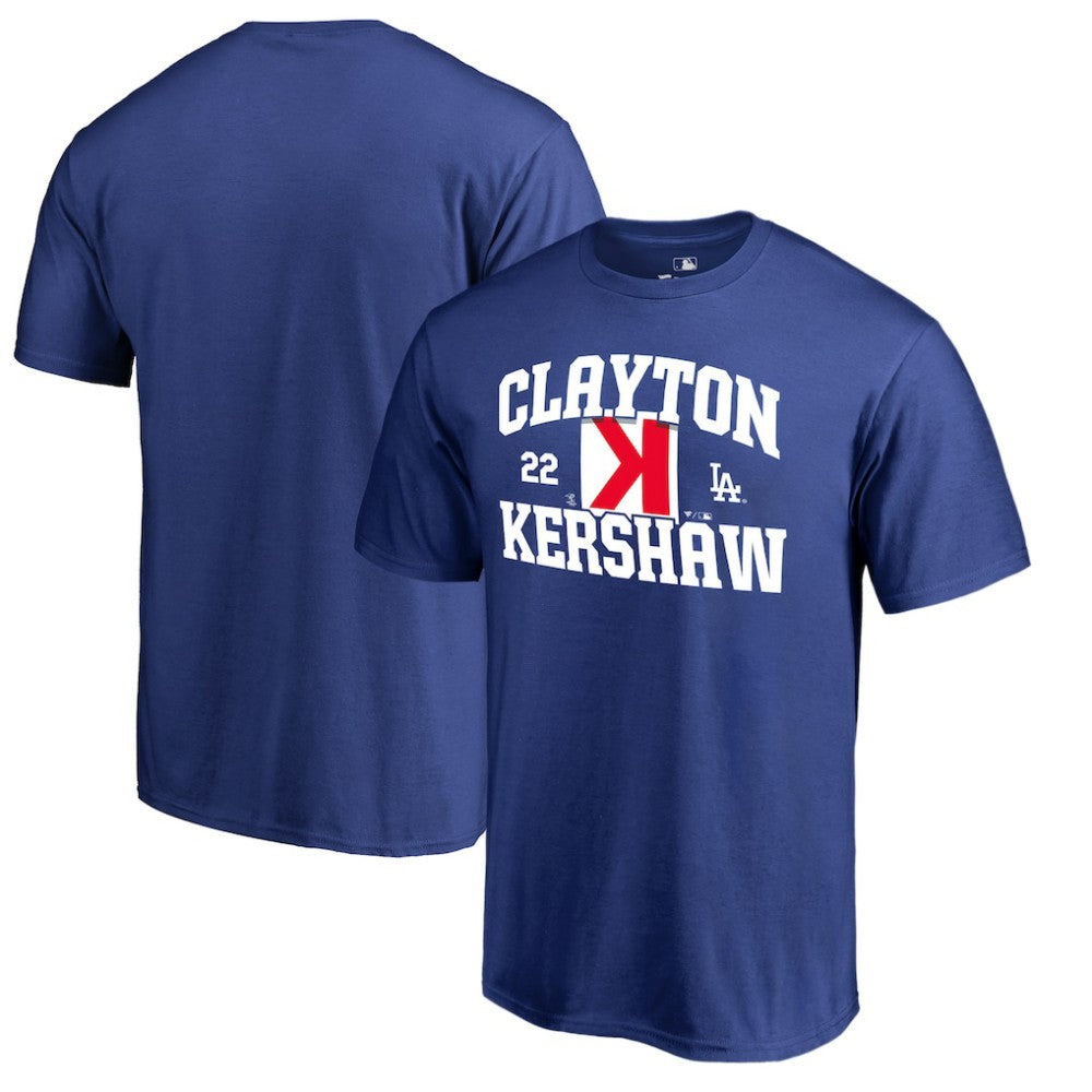 Clayton Kershaw Los Angeles Dodgers Player Hometown Collection CK Strike T-Shirt - MLB