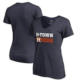 Jose Altuve Houston Astros Women's Player Hometown Collection V-Neck T-Shirt - MLB