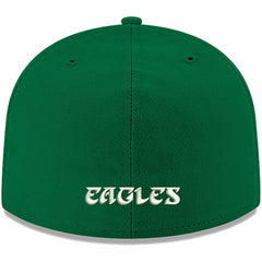 Philadelphia Eagles New Era Omaha Throwback 59FIFTY Fitted Hat Kelly Green | NFL
