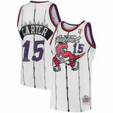 Vince Carter Toronto Raptors 1998/99 Hardwood Classics Swingman Jersey White - NBA