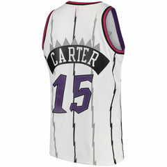 Vince Carter Toronto Raptors 1998/99 Hardwood Classics Swingman Jersey White - NBA