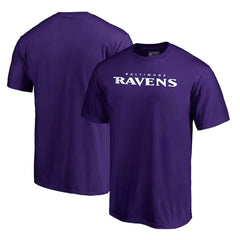 Baltimore Ravens Wordmark T-Shirt Purple | NFL