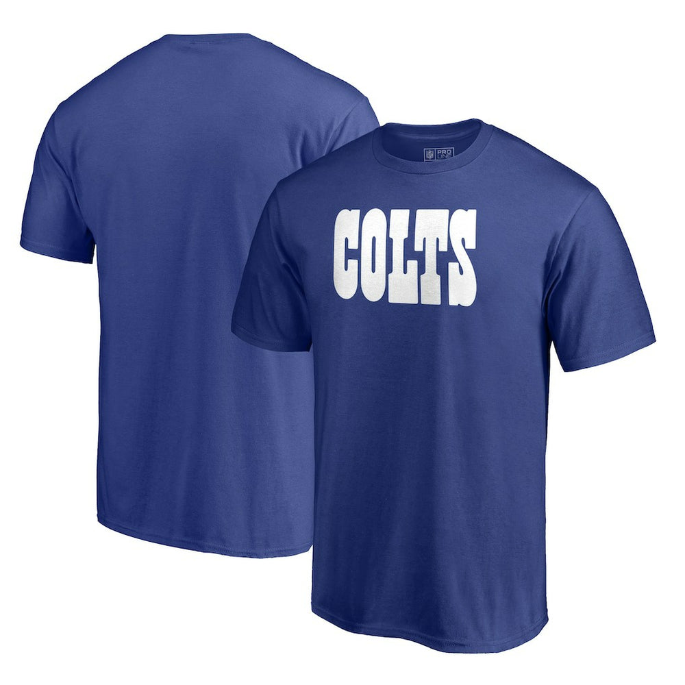 Indianapolis Colts Wordmark T-Shirt Royal | NFL