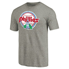 Philadelphia Phillies Cooperstown Collection Forbes Tri-Blend T-Shirt - MLB