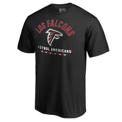 Atlanta Falcons Futbol Americano T-Shirt Black | NFL