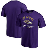 Baltimore Ravens Futbol Americano T-Shirt Purple | NFL
