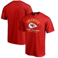 Kansas City Chiefs Futbol Americano T-Shirt Red | NFL