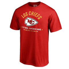 Kansas City Chiefs Futbol Americano T-Shirt Red | NFL