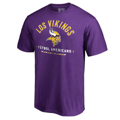 Minnesota Vikings Futbol Americano T-Shirt Purple | NFL