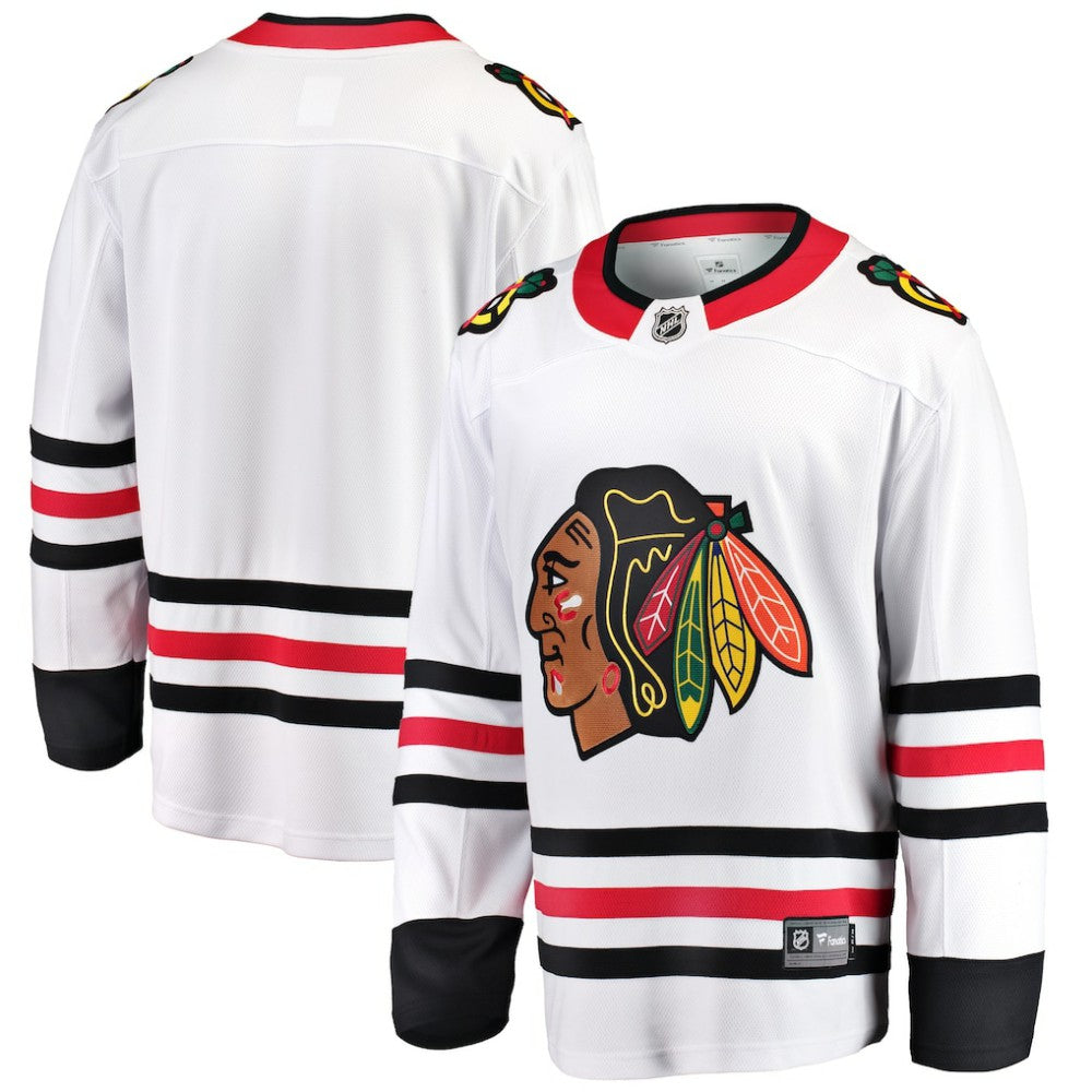 Chicago Blackhawks Fanatics Breakaway Away Jersey - White - NHL