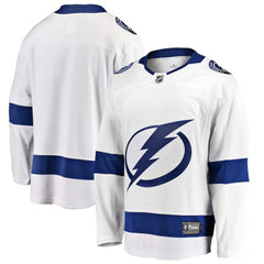 Tampa Bay Lightning Fanatics Breakaway Away Jersey - White - NHL