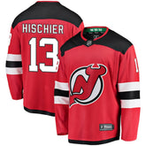 Nico Hischier New Jersey Devils Fanatics Youth Home Breakaway Player Jersey - Red - NHL