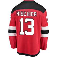 Nico Hischier New Jersey Devils Fanatics Youth Home Breakaway Player Jersey - Red - NHL