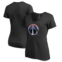 Washington Wizards Women's Midnight Mascot V-Neck T-Shirt Black - NBA