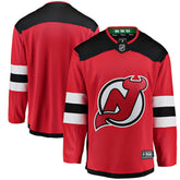 New Jersey Devils Fanatics Youth Breakaway Home Jersey - Red - NHL
