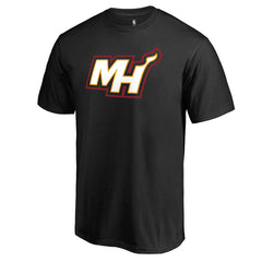 Miami Heat Alternate Logo T-Shirt Black - NBA