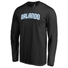 Orlando Magic Alternate Logo Long Sleeve T-Shirt Black - NBA