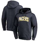 Indiana Pacers Wordmark Pullover Hoodie Navy - NBA
