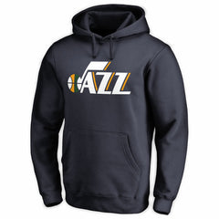 Utah Jazz Wordmark Pullover Hoodie Navy - NBA