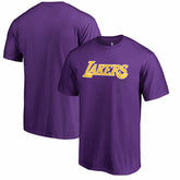 Los Angeles Lakers Primary Wordmark T-Shirt Purple - NBA