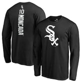 Yoan Moncada Chicago White Sox Backer Long Sleeve T-Shirt - MLB