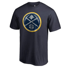 Denver Nuggets Static Logo T-Shirt Navy - NBA
