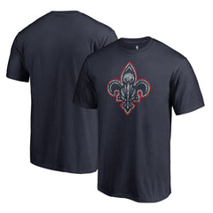New Orleans Pelicans Static Logo T-Shirt Navy - NBA