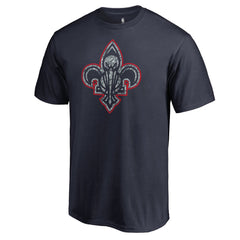 New Orleans Pelicans Static Logo T-Shirt Navy - NBA