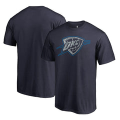 Oklahoma City Thunder Static Logo T-Shirt Navy - NBA
