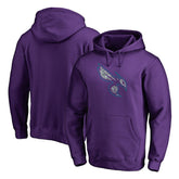Charlotte Hornets Static Logo Pullover Hoodie Purple - NBA