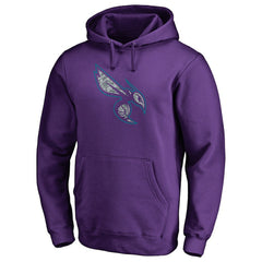 Charlotte Hornets Static Logo Pullover Hoodie Purple - NBA