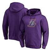 Los Angeles Lakers Static Logo Pullover Hoodie Purple - NBA