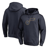 Utah Jazz Static Logo Pullover Hoodie Navy - NBA