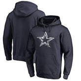 Dallas Cowboys Splatter Logo Pullover Hoodie Navy | NFL
