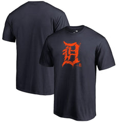 Detroit Tigers Splatter Logo T-Shirt - MLB